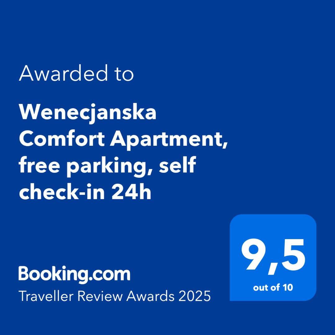 Wenecjanska Comfort Apartment, Free Parking, Self Check-In 24H Poznań Esterno foto